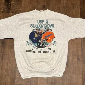 WVU 199394 Sugar Bowl Florida Big East SEC Retro Sweatshirt
